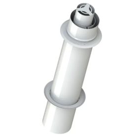   TRICOX PAPA60 koncentrikus vízszintes parapet PPs/alu 80/125 mm