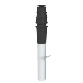   TRICOX PATÁ50 koncentrikus tetőátvezetés fekete PPs/alu 60/100 mm