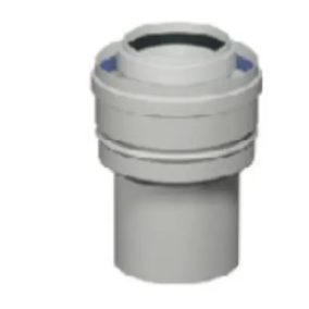 TRICOX PBÖ6005 bővítő idom PPs/alu 80/125 -110/160 mm
