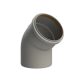 TRICOX PKÖ202 egyfalú könyök 45° PPs 80 mm