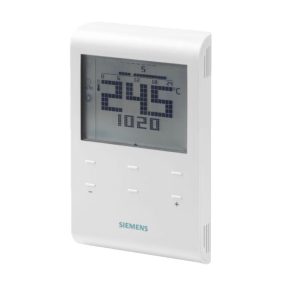   SIEMENS RDE100.1 digitális programozható szobatermosztát LCD kijelzővel