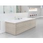 Oldallap  MDF 80 B szaténfa