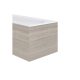 Oldallap MDF 80 J szaténfa