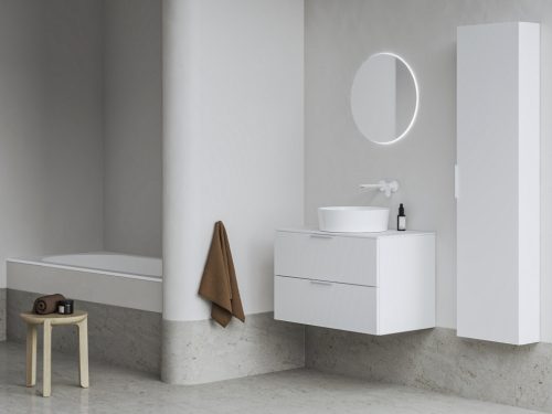 Comfort mosdópult 80 fehér (SD Comfort bútorhoz)