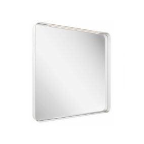 Strip 80x70 fürdőszobai tükör világítással, fehér