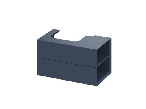 SD Lite 80 J fürdőszobai szekrény mosdó alá Deepsea Blue