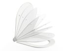 Uni Chrome WC Slim ülőke fehér