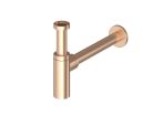 Krómozott teleszkópos mosdószifon rose gold