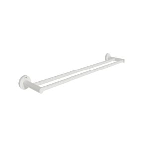   Kona KN 320.10WHM dupla törölközőtartó 60 cm, matt fehér