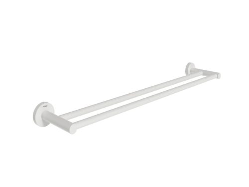 Kona KN 320.10WHM dupla törölközőtartó 60 cm, matt fehér