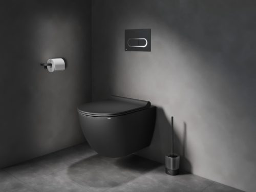 Chrome CR II 411.20BLM WC-kefe tartállyal, matt fekete