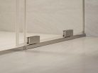 RODP2 100 zuhanyajtó krómhatású+transparent