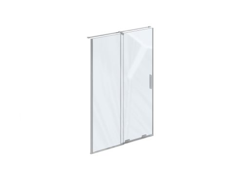 RODP2 110 zuhanyajtó krómhatású+transparent