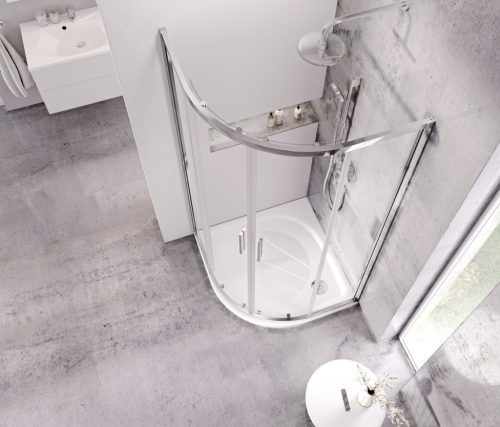 Blix Slim BLSCP4 90x90 zuhanykabin krómhatású+transparent