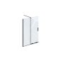 ROWI 110 zuhanykabin fekete+transparent