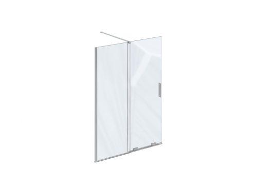 ROWI 120 zuhanykabin krómhatású+transparent