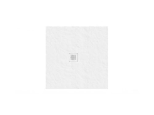Slate Pro zuhanytálca 90x90 matt fehér