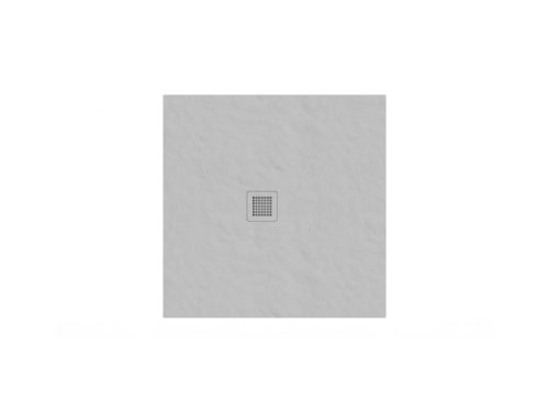 Slate Pro zuhanytálca 90x90 Smoke Grey
