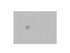 Slate Pro zuhanytálca 120x90 Smoke Grey
