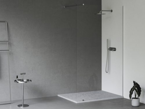 Slate Pro zuhanytálca 120x90 Smoke Grey