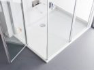 Chrome Gigant Pro 110x80 zuhanytálca, fehér