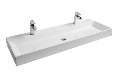 Natural Duo 120 duplamosdó fehér, nyílással