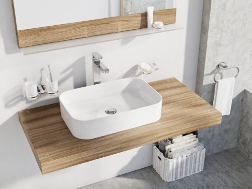 Ceramic Slim R 55 kerámiamosdó fehér