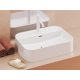 Ceramic Slim Shelf R 55 kerámiamosdó fehér
