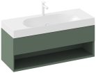Lite 120/80 S mosdó fehér, túlfolyó nélkül, csaptelep furattal