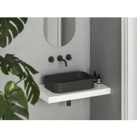 Ceramic Slim R 55 kerámiamosdó matt fekete