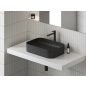 Ceramic Slim R 55 kerámiamosdó matt fekete