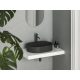 Ceramic Slim Shelf O 55 kerámiamosdó matt fekete