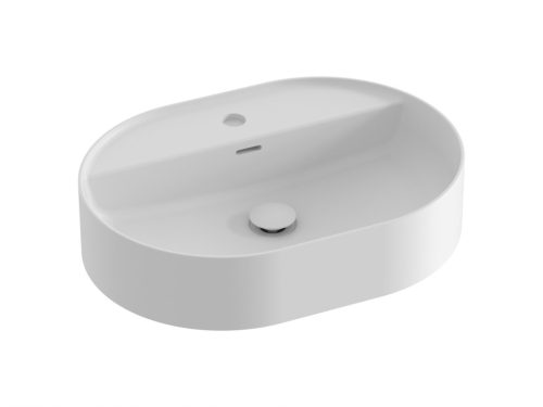Ceramic Slim Shelf O 55 kerámiamosdó matt fehér