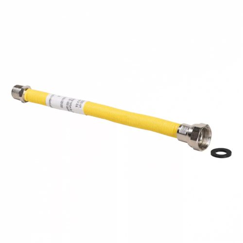 FixTrend bordázott nyújtható gáz flexibilis cső  30 - 60 cm, 1/2" - 3/4" KB